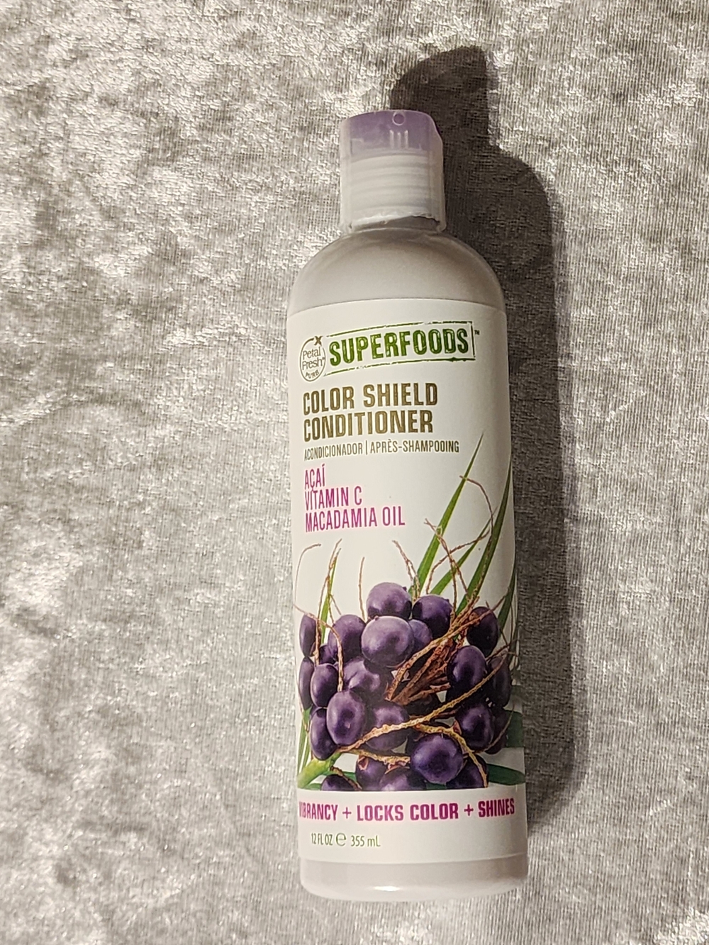 Petal Fresh Superfoods Color Shield Conditioner Vitamin C Macadamia Açaí 12oz